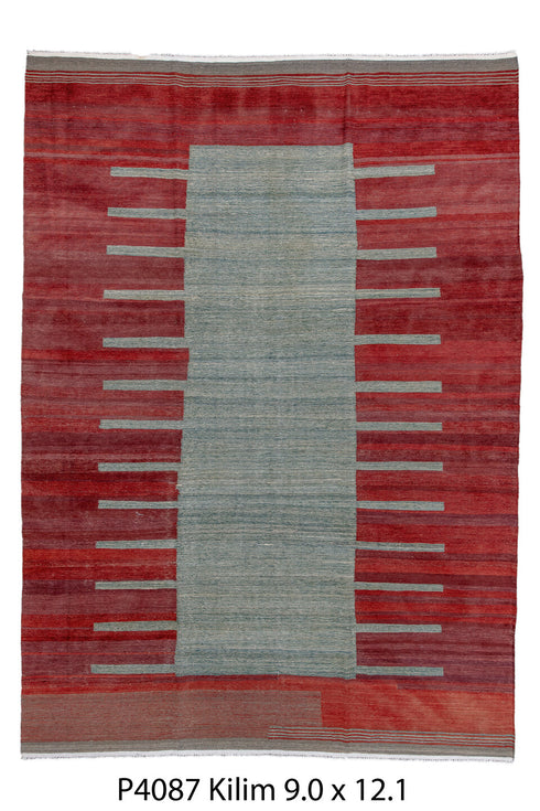 Vintage Kilim Area Rug (9' x 12')